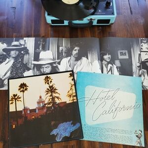 Vintage Eagles Hotel California Vinyl Record 1976